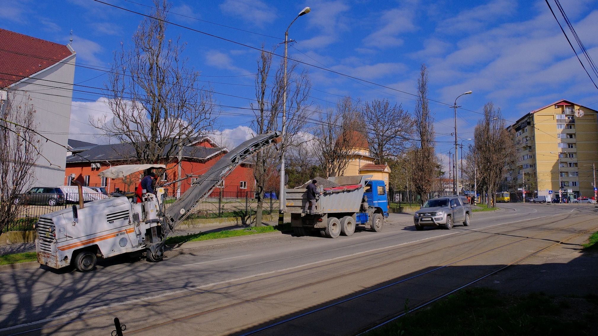 Aszfaltozás és forgalomkorlátozás