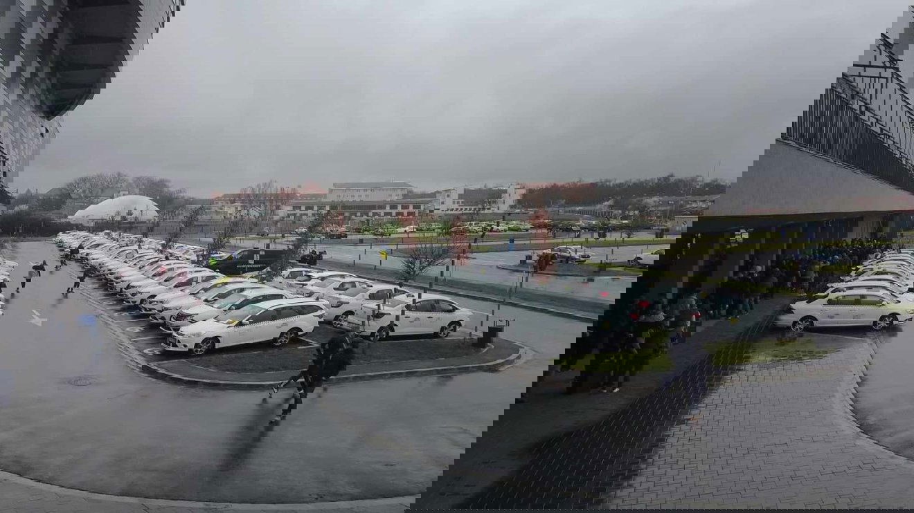 Tüntettek a váradi taxisok