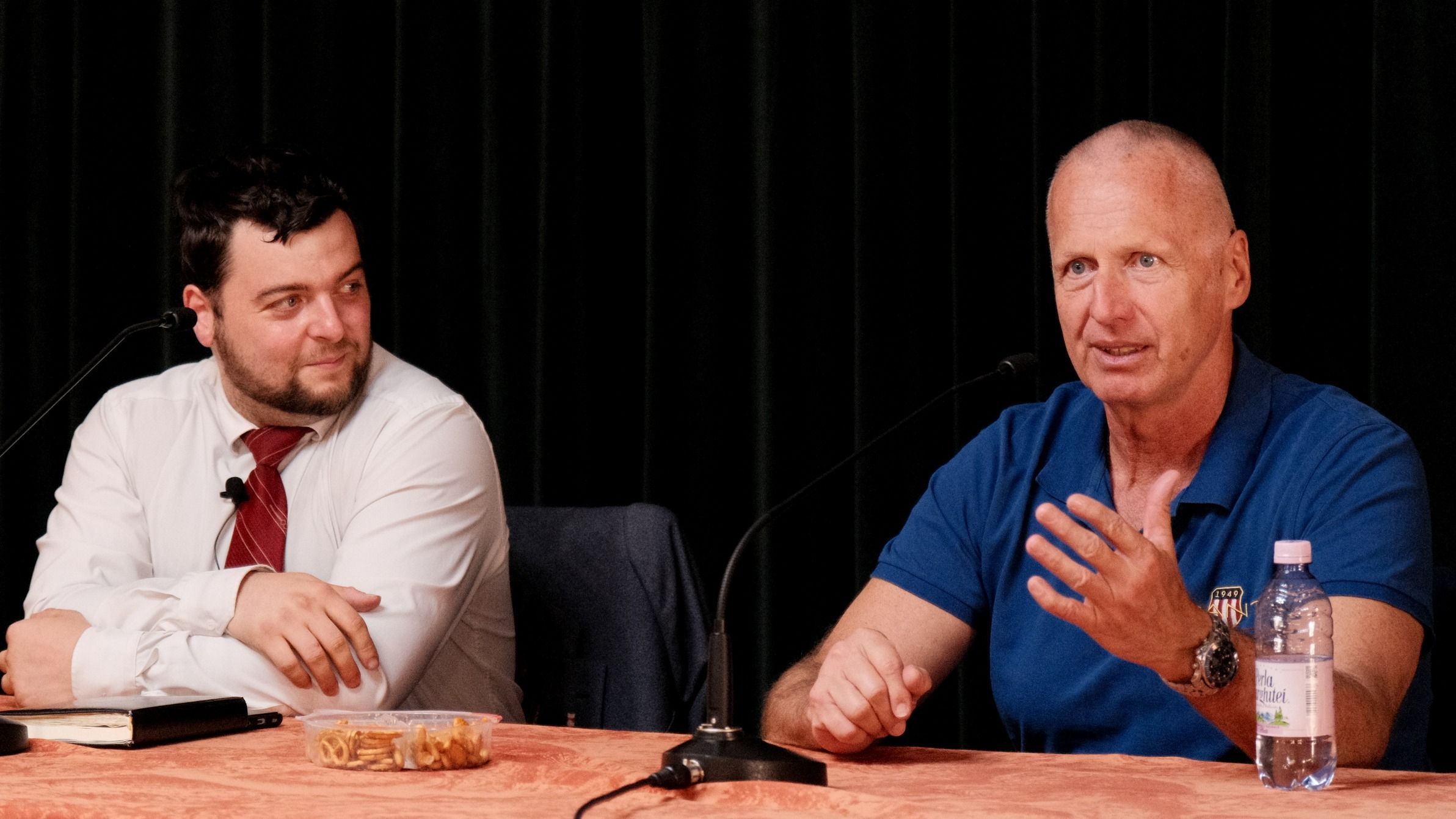 A geopolitika aktualitásainak hátteréről tartott előadást Georg Spöttle Nagyváradon