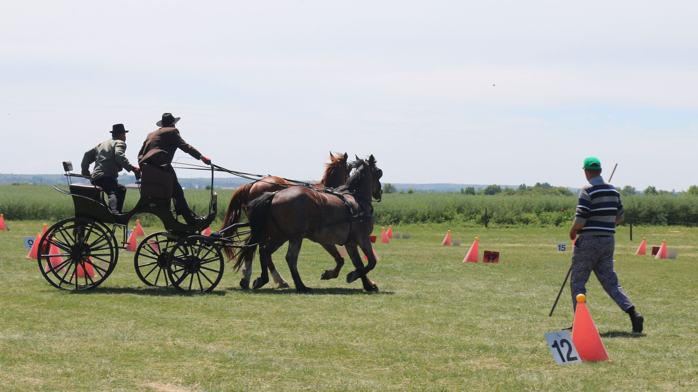 Lovasfogatok viadala Érkeserűben