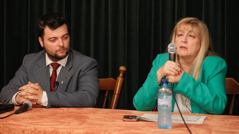 Európa jövőjéről tartott előadást Schmidt Mária