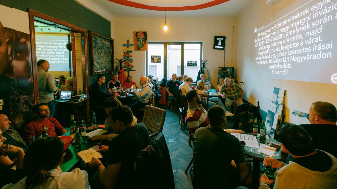 Kvízversenyt szerveztek a Varadinumon