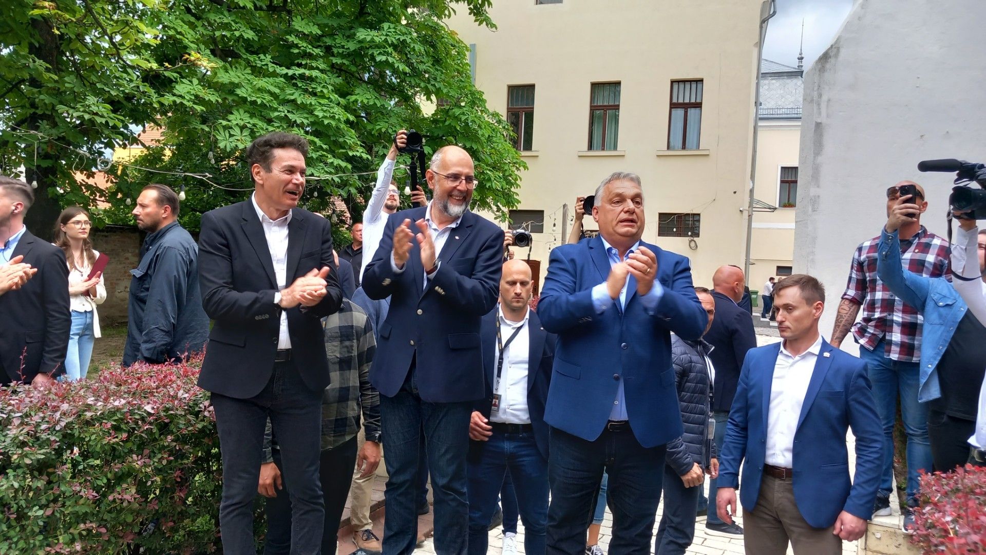 Orbán Viktor Nagyszalontán: Az RMDSZ-nek ott kell lennie az EP-ben!