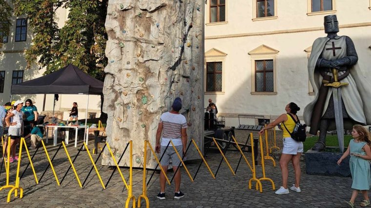 Sportfesztivál volt a várban