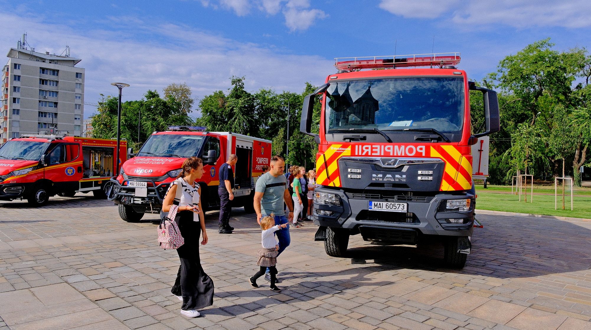 Bemutatók és ünnepség a tűzoltók napján