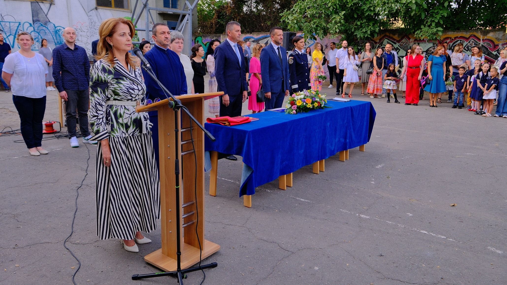 Becsengettek a nagyváradi Mihai Eminescu Főgimnáziumban