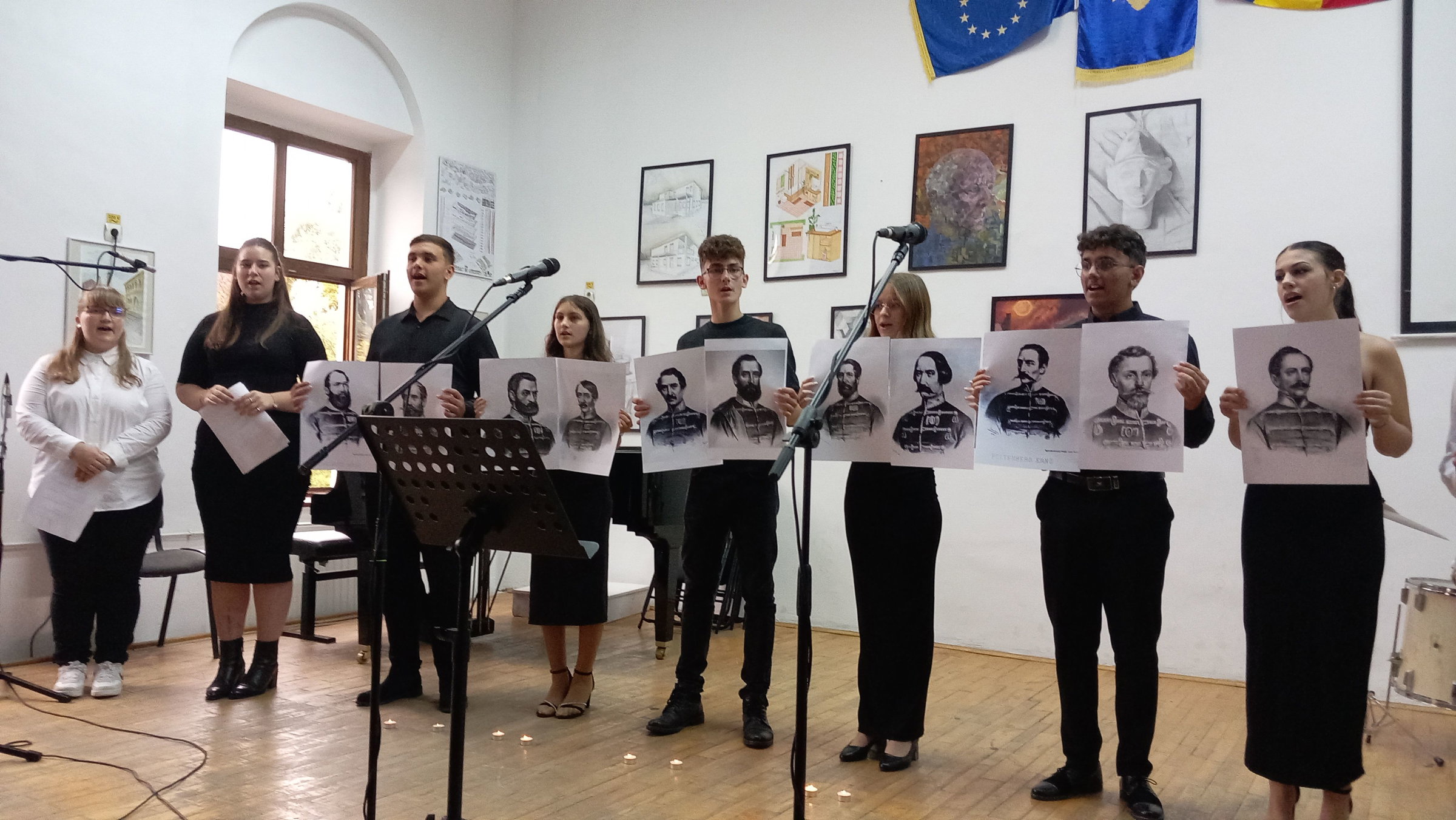 Az aradi vértanúkra emlékeztek a Művészeti Líceumban