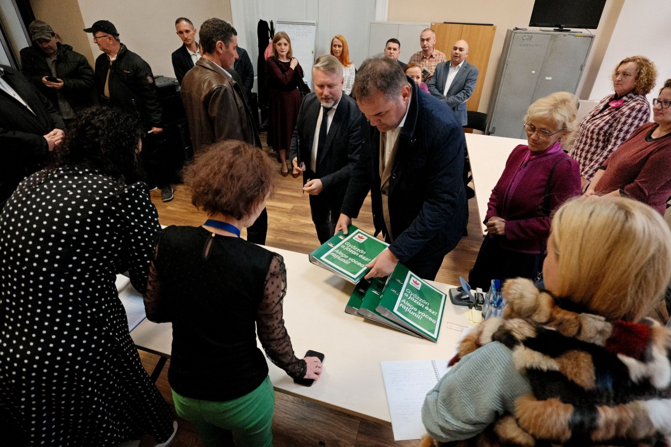 Leadta jelöltjeinek listáját a Bihar megyei RMDSZ