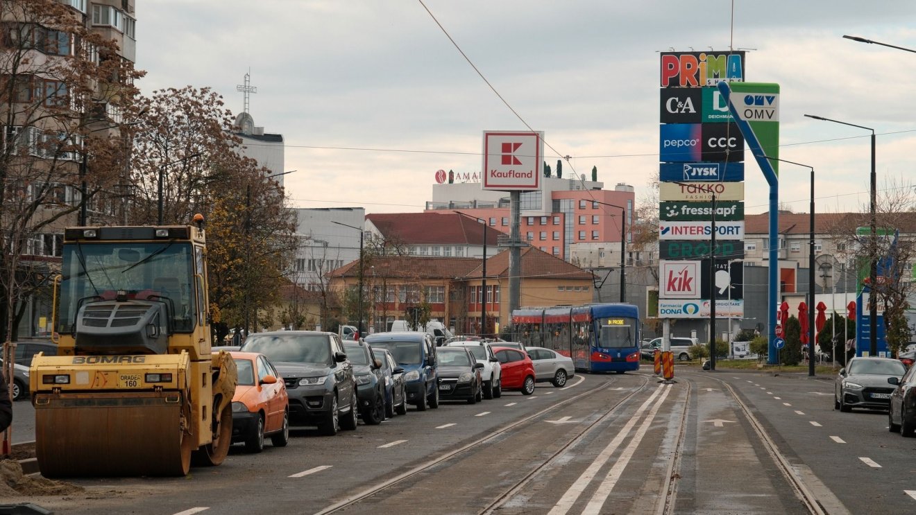 Megnyílik a forgalom előtt a Vitéz út Nagyváradon