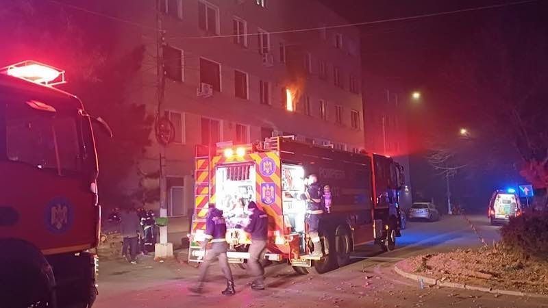 Tűz szilveszter éjjelén Élesden