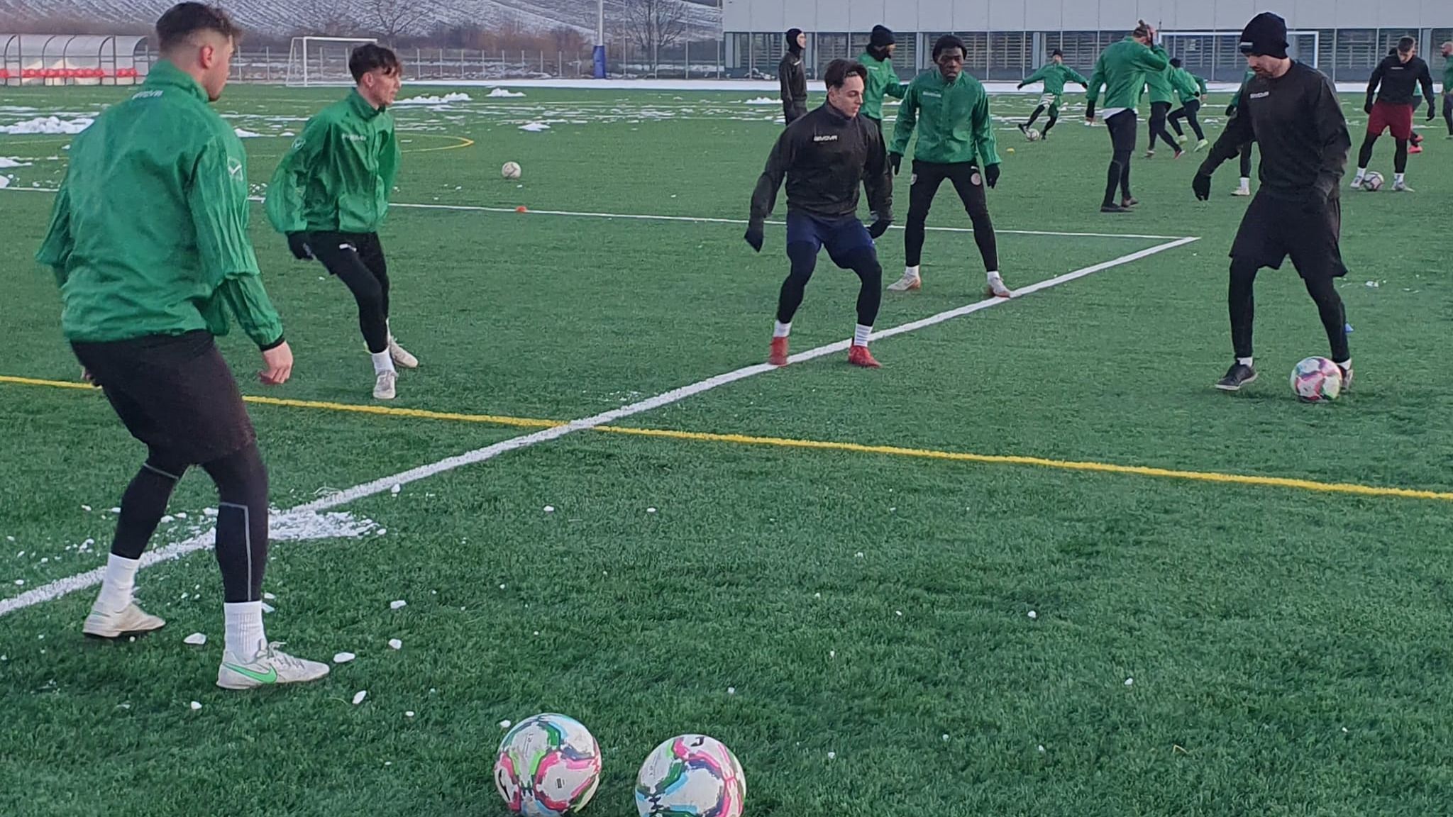 Biharon készülnek a tavaszi rajtra a zöld-fehérek