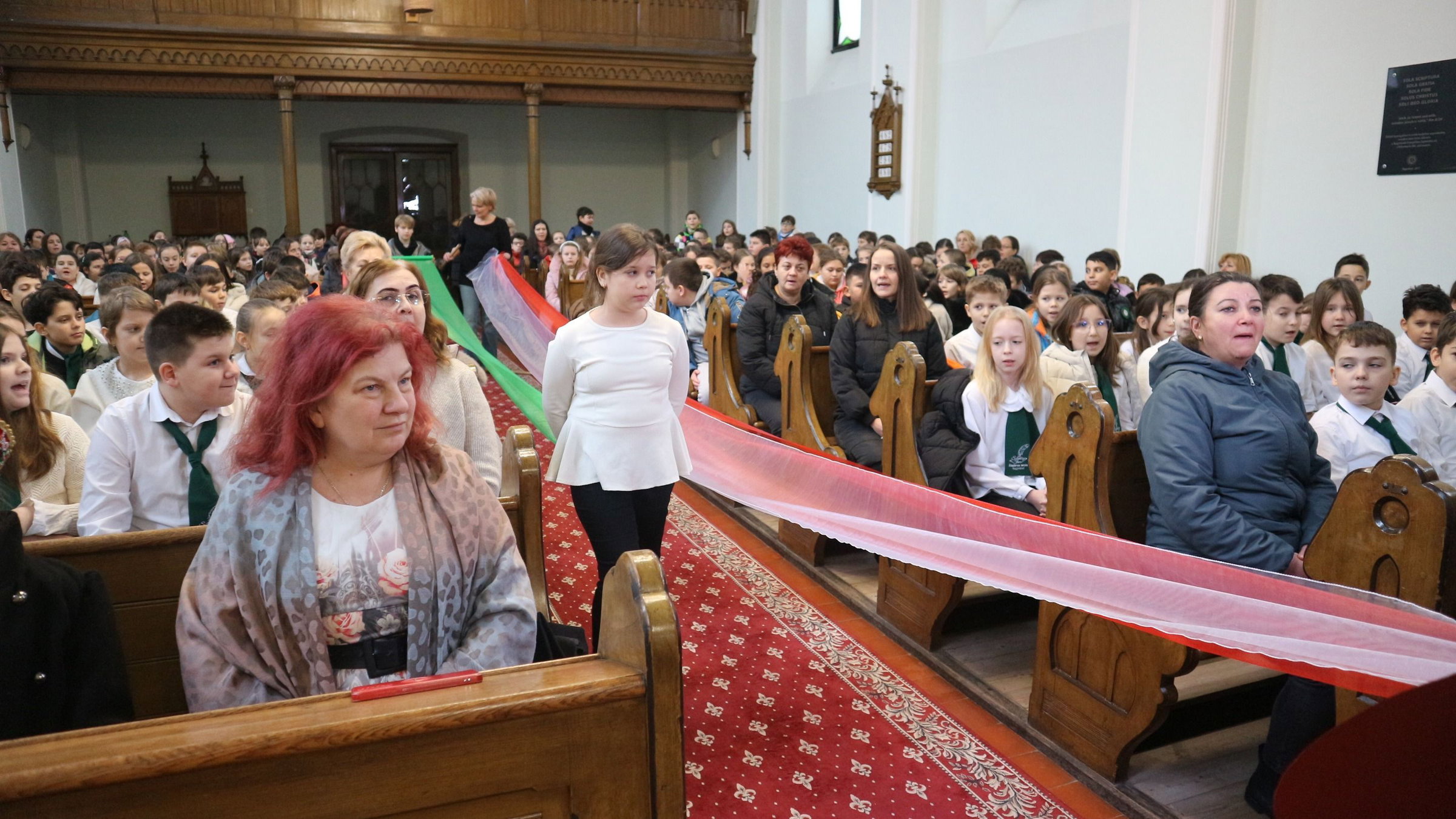 Együtt daloltak a gyermekszívek