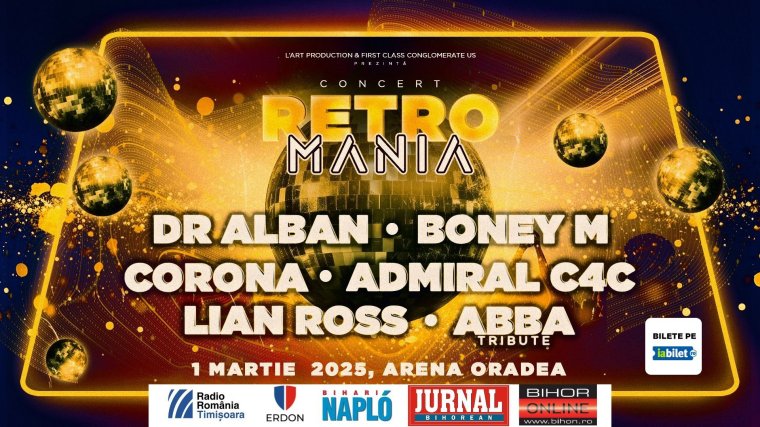 Retro Mania koncert Nagyváradon