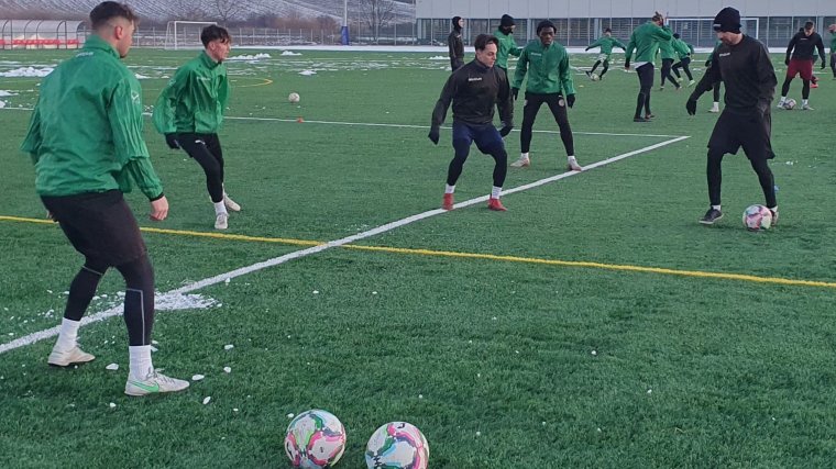 Biharon készülnek a tavaszi rajtra a zöld-fehérek