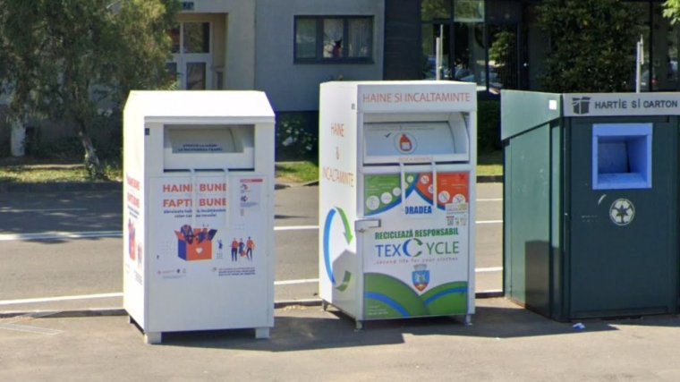 Újabb száz konténer Váradon a textilhulladékok gyűjtéséhez