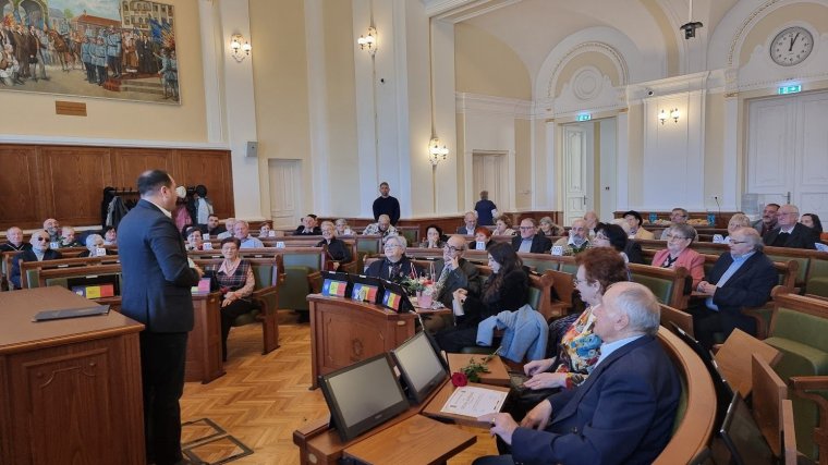 Aranylakodalmasokat köszöntöttek