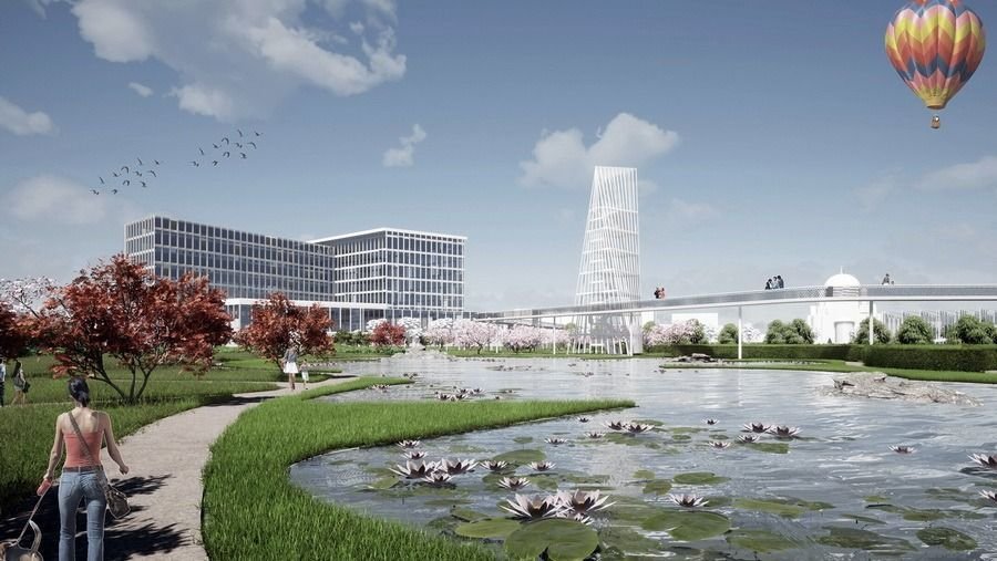 Tematikus zöldövezetek a város majdani legnagyobb parkjában