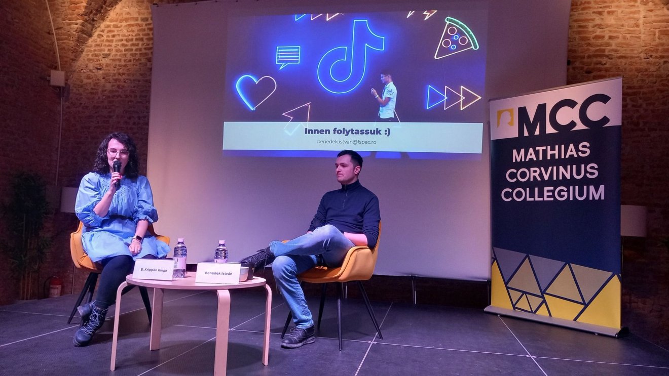 A TikTok térnyeréséről beszélgettek az MCC nagyváradi rendezvényén
