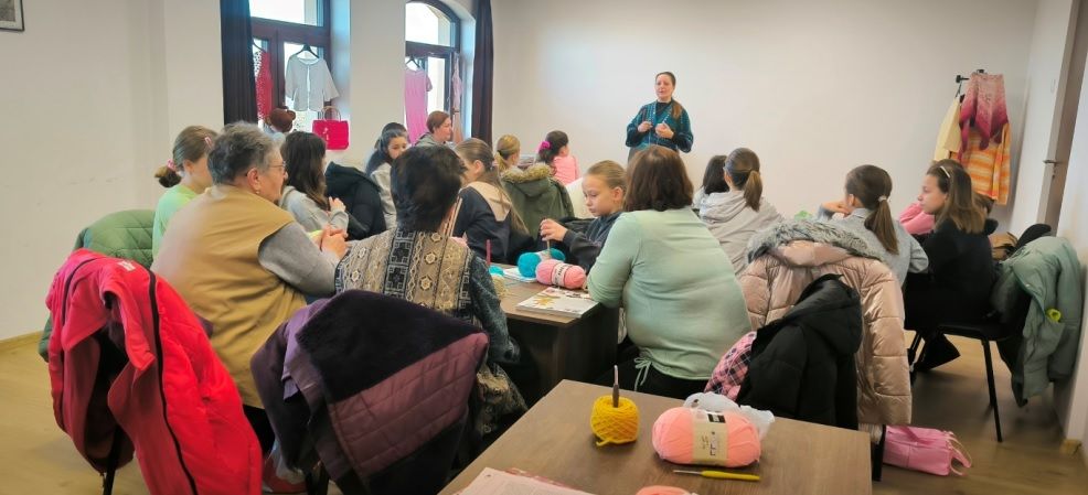 Horgolótanfolyam indult Érmihályfalván