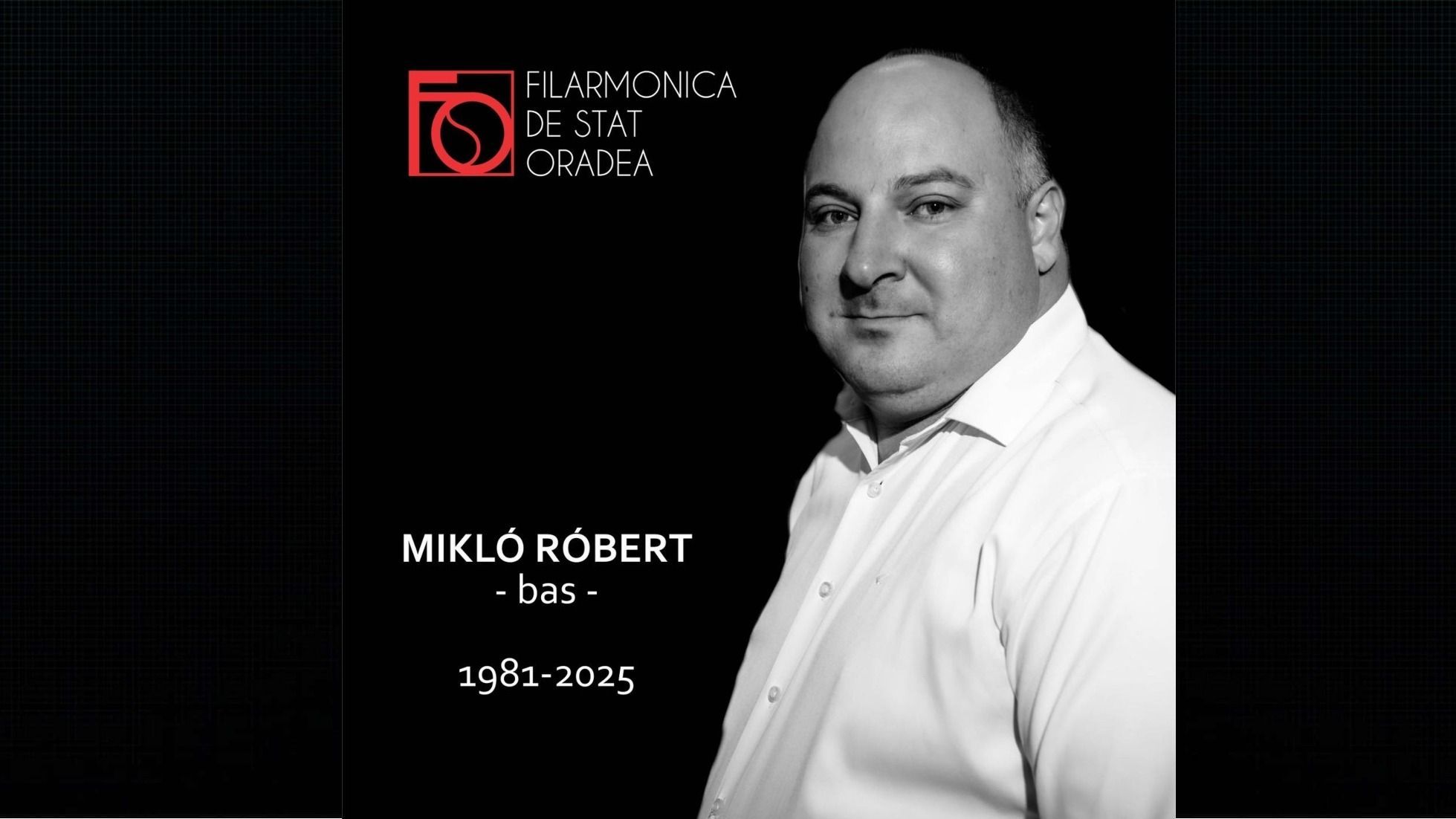 Elhunyt Mikló Róbert, a váradi filharmónia kórusának egykori tagja