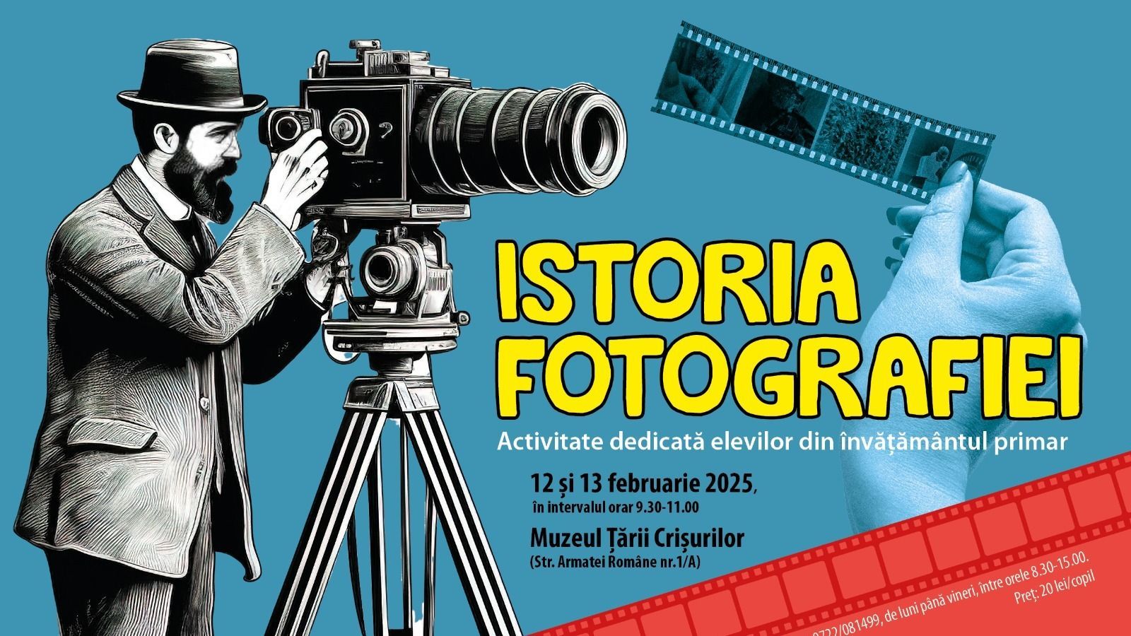 Múzeumpedagógiai foglalkozás a fotózás történetéről