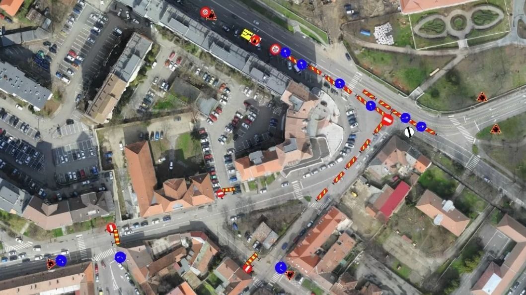 Forgalomkorlátozás Nagyváradon