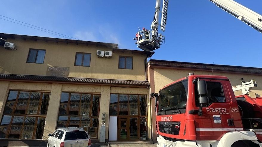 Kigyulladt egy papírbolt Margittán