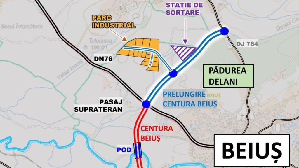 Elkezdődött a belényesi ipari park kialakítása