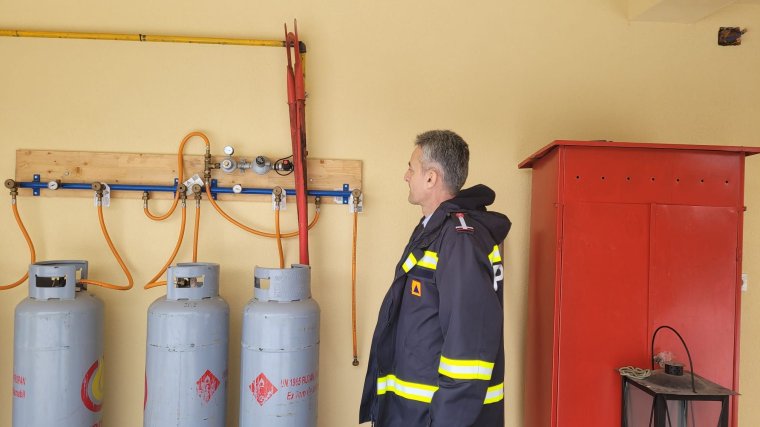 Ellenőrzést és képzést tartott a tűzoltóság a Bihar-hágói üdülőtelepen