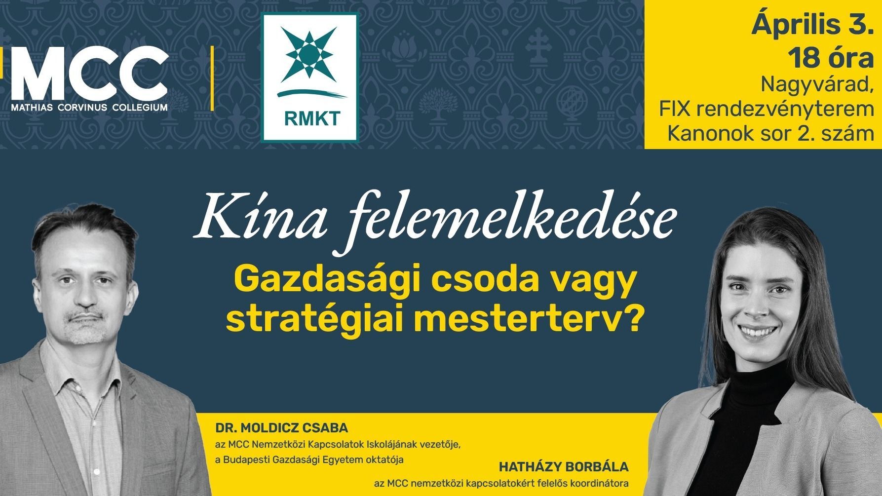 Kína felemelkedéséről szervez pódiumbeszélgetést az MCC