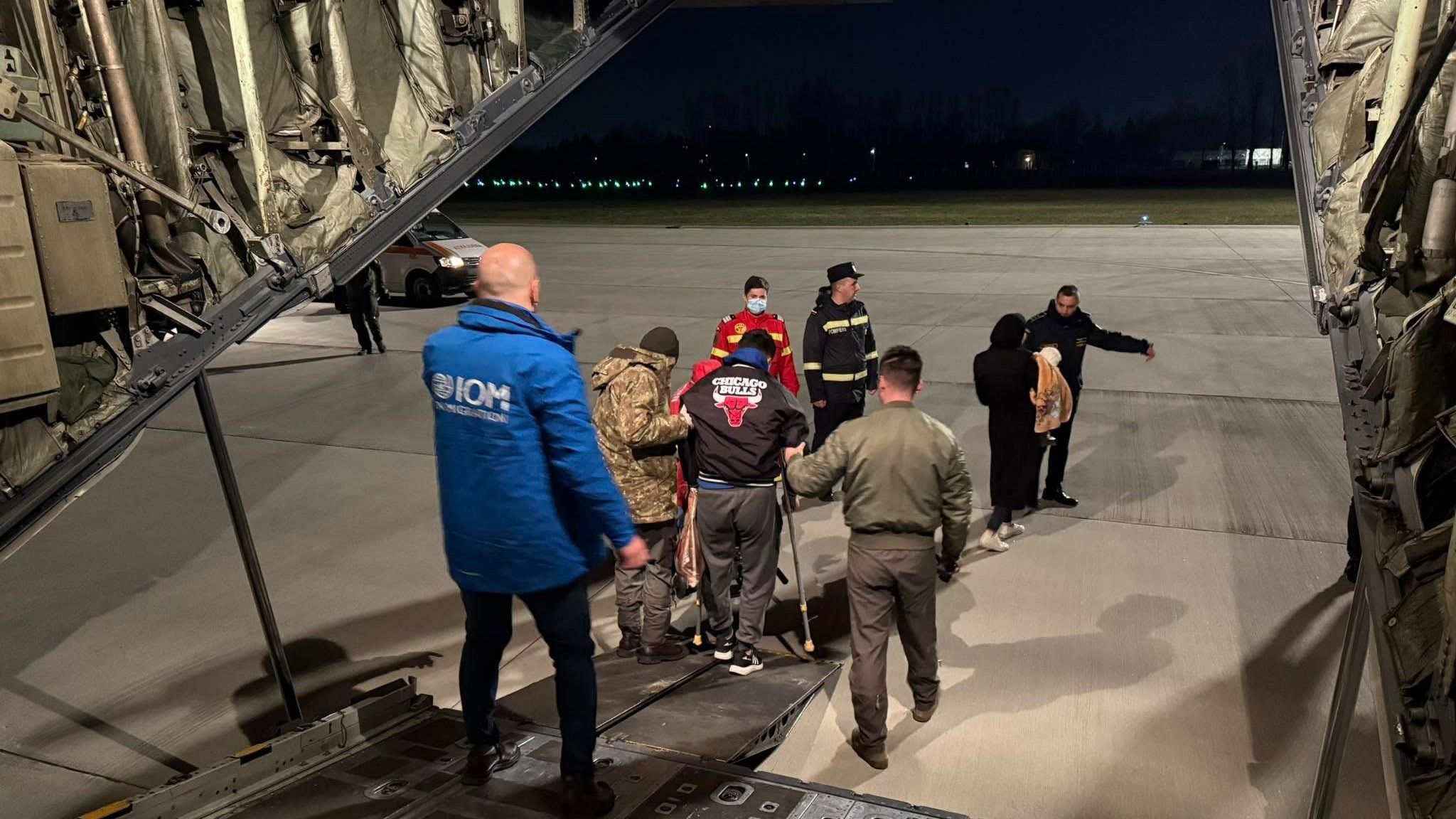 Gázai övezeti betegeket hoztak Bukarestbe