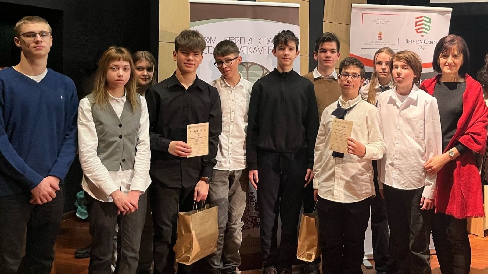 Bihar megyei diákok az országos magyar matematikaolimpián