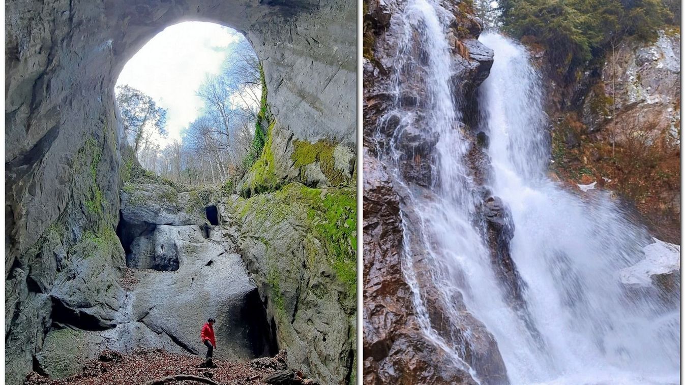 Gyalogtúra a Bihar-kapu barlanghoz és a Vércsorog-vízeséshez