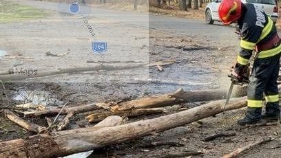 Számos bevetésük volt a tűzoltóknak a viharkárok miatt