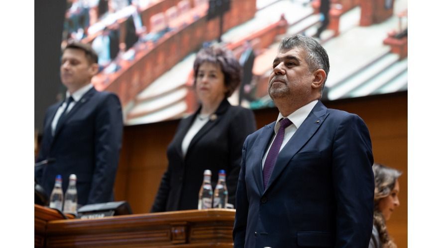 Marcel Ciolacu a kormányülés után találkozni készül Elena Lasconival a Victoria-palotában