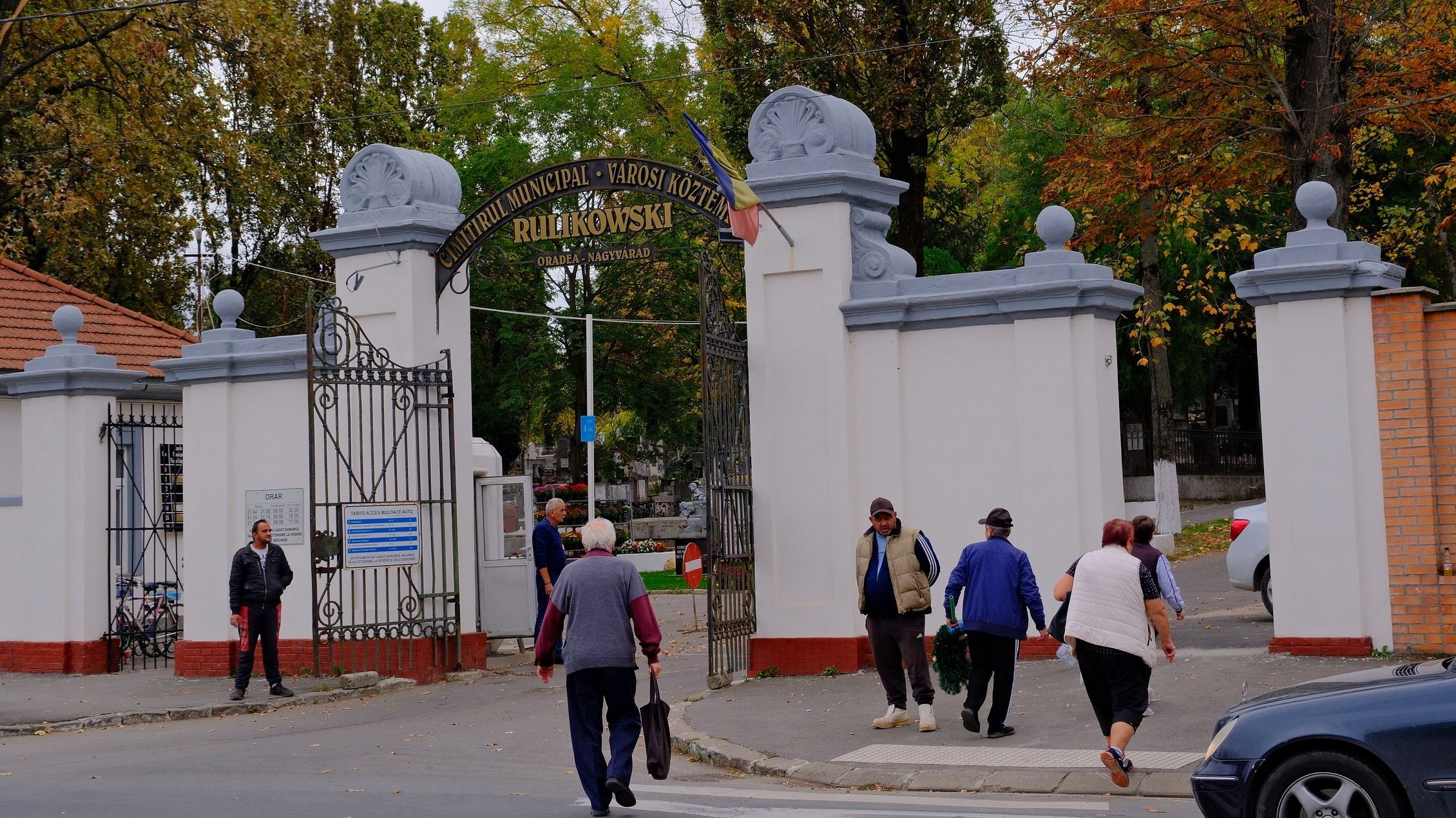A Rulikowski temető főkapuját csak a gyalogosok használhatják majd