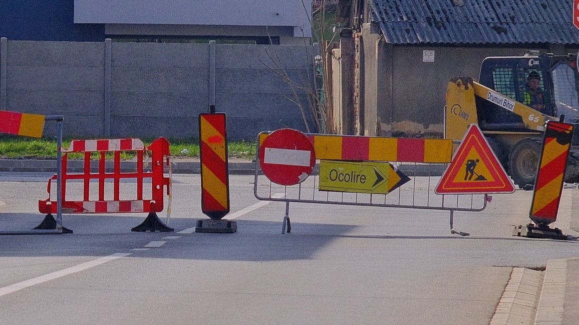 Forgalomkorlátozás a váradi Victor Babeș utcán