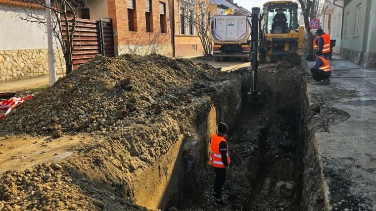 Hamarosan elkészül a csőcsere