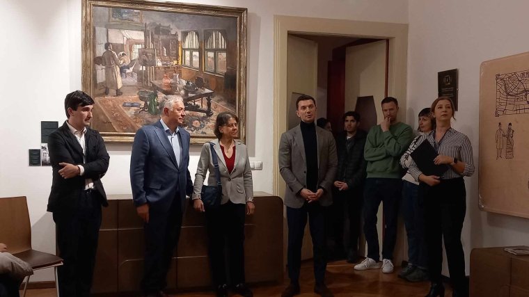 Különleges festményekkel gazdagodott a Darvas–La Roche-ház