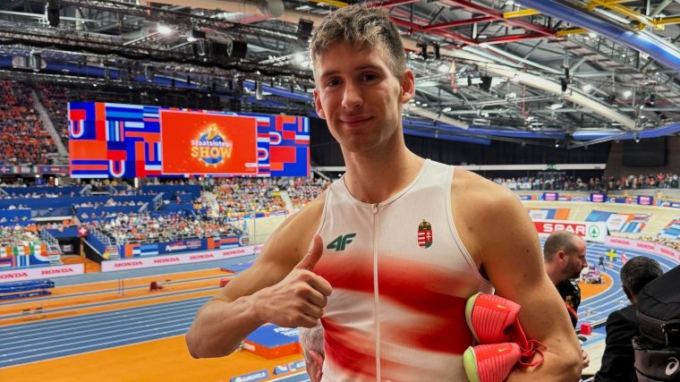 Molnár Attila Eb-aranyérmes 400 méteren