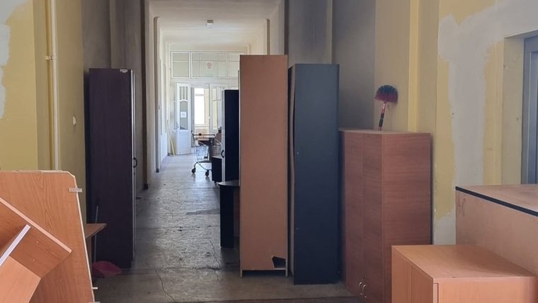 Zajlik a váradi városháza felújítása