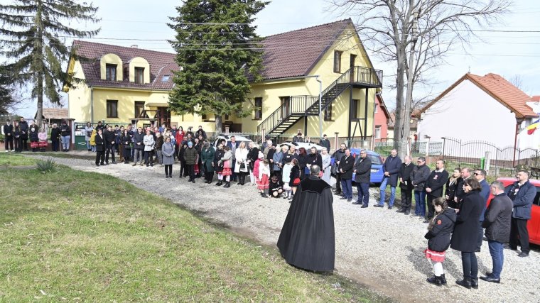 Március 15-i megemlékezés Hegyközpályiban