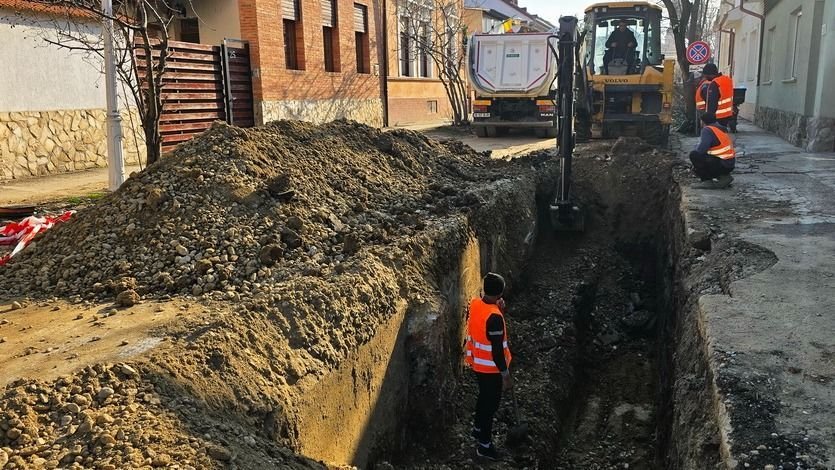 Hamarosan elkészül a csőcsere