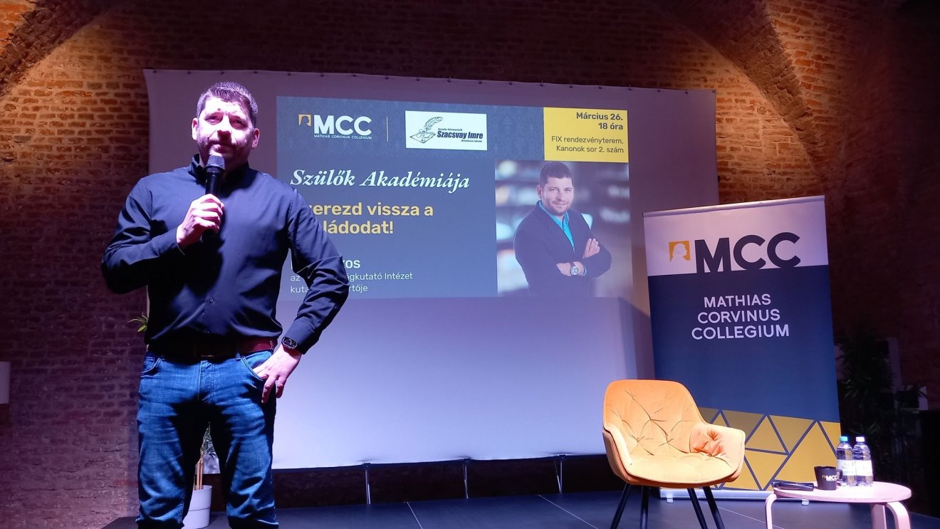 A gyerekek digitális detoxáról az MCC nagyváradi rendezvényén