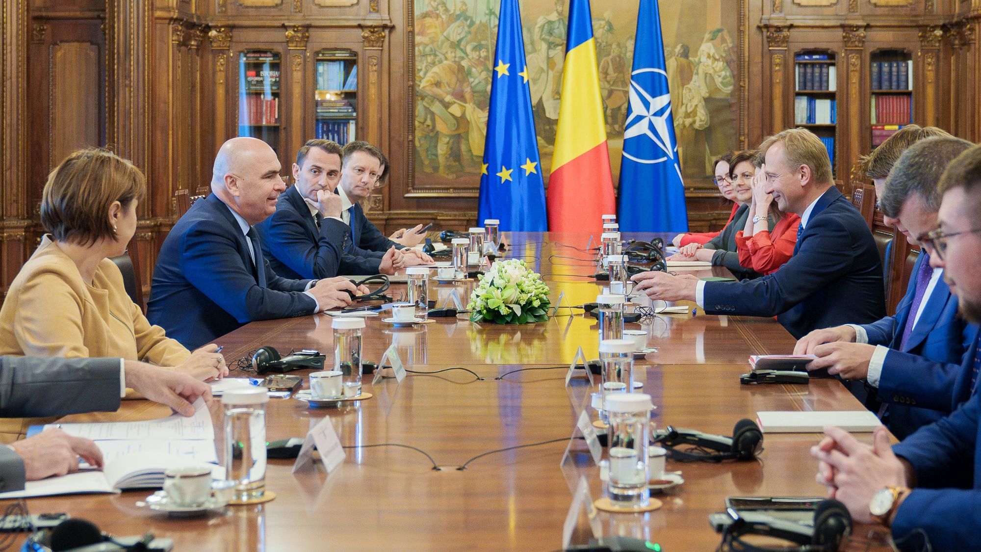 Piotr Serafin költségvetésért felelős uniós biztost fogadta Ilie Bolojan