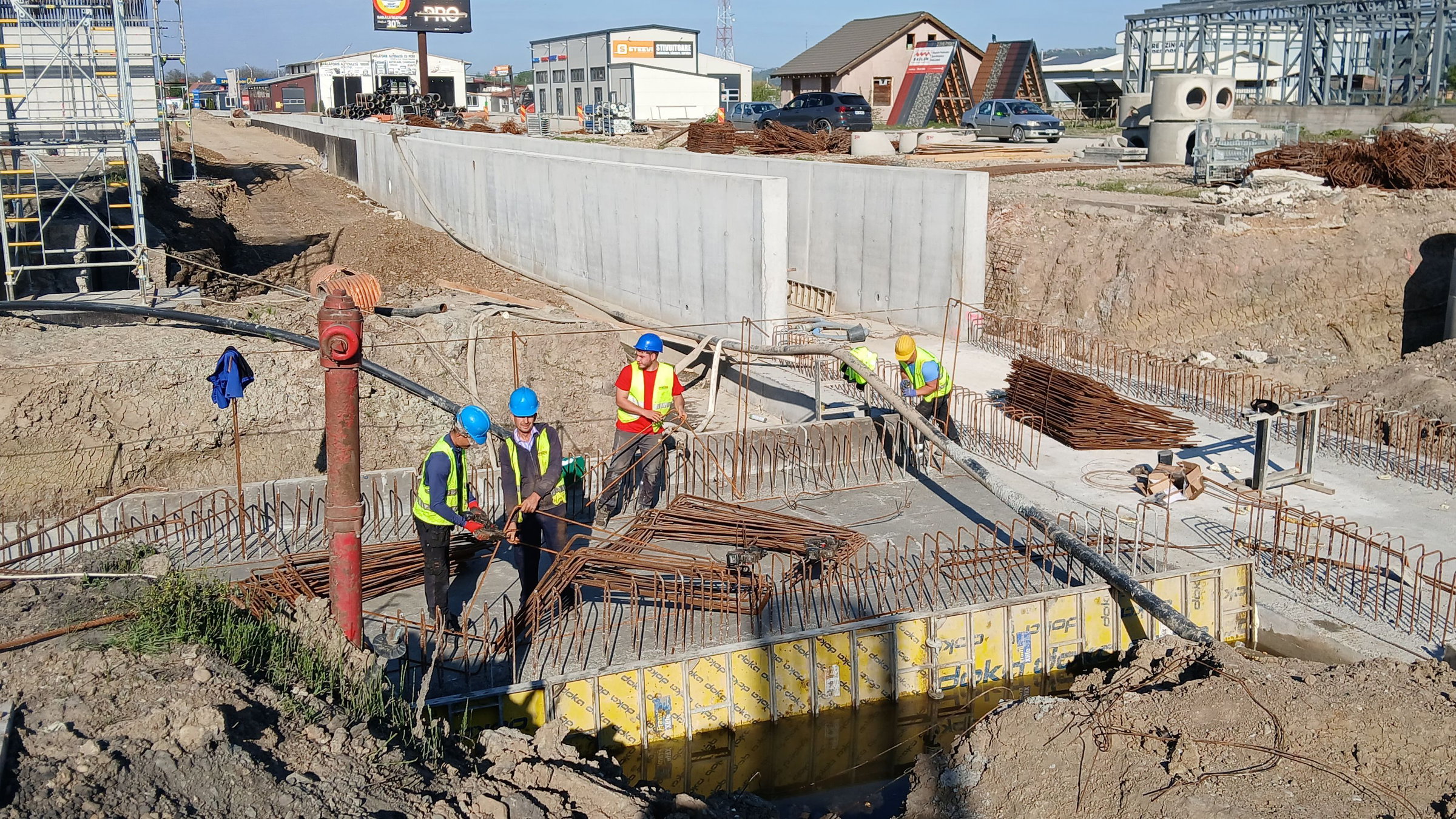 Épül a felüljáró Bihar megye legforgalmasabb pontján