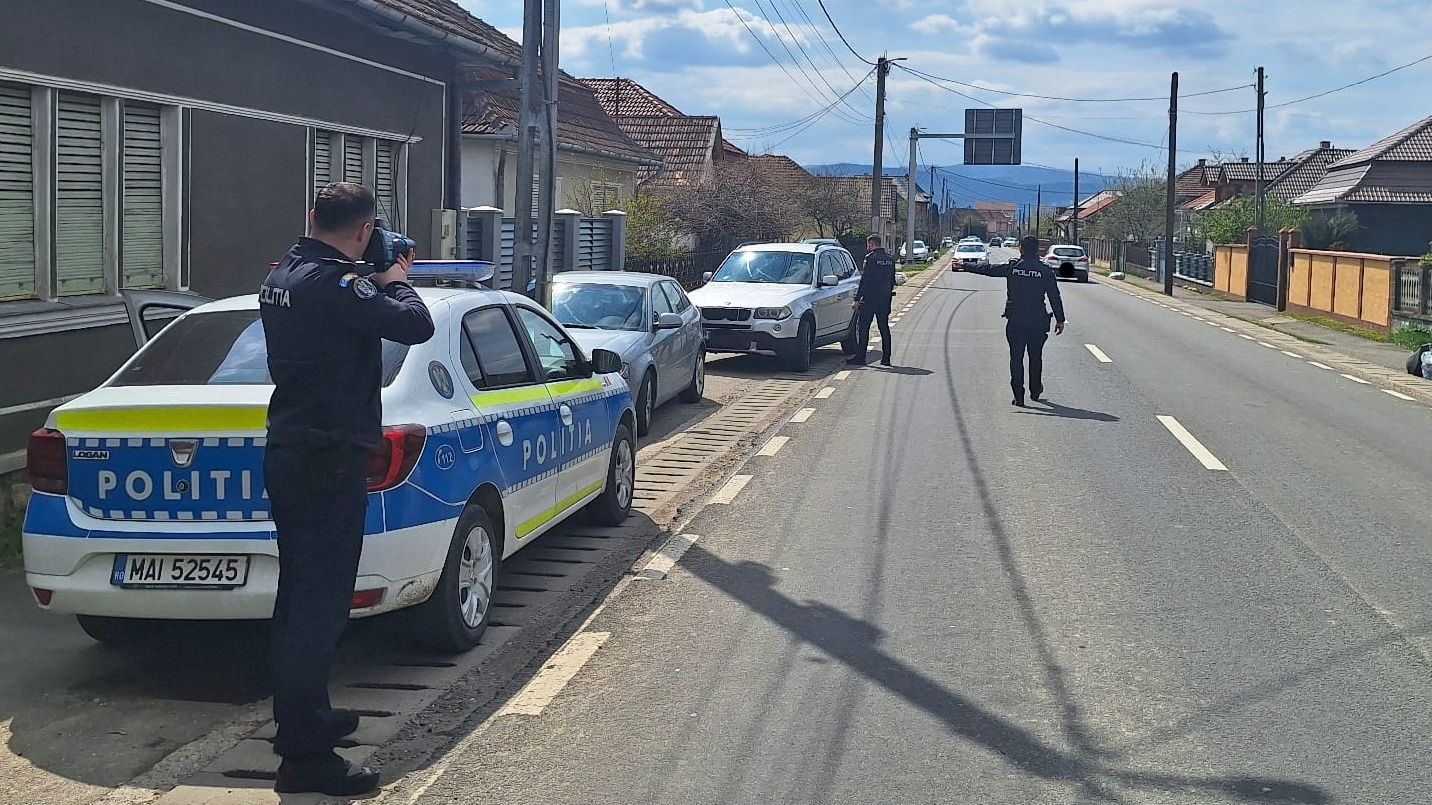 Gyorshajtókat büntettek a rendőrök