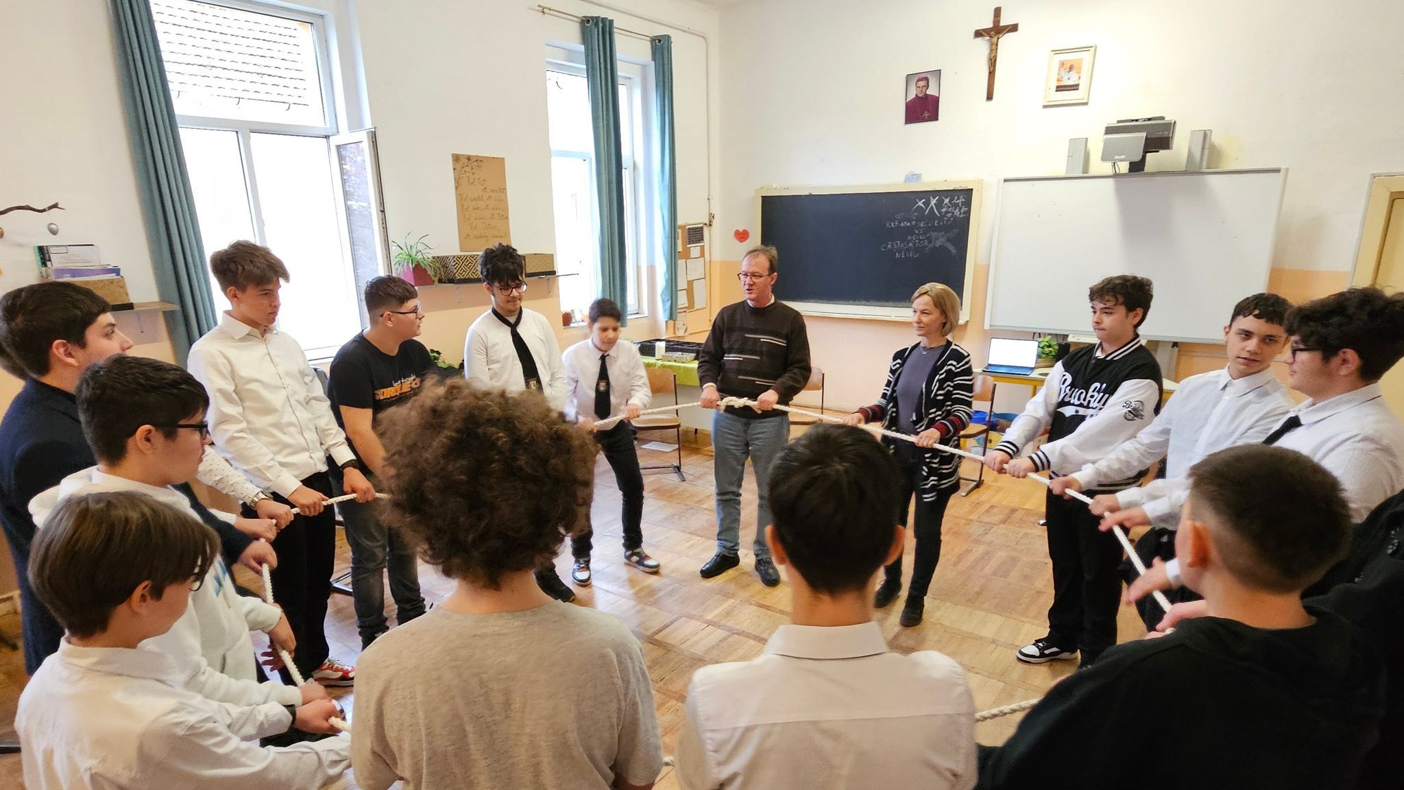 Lelkinapot tartottak a Szent László Líceumban