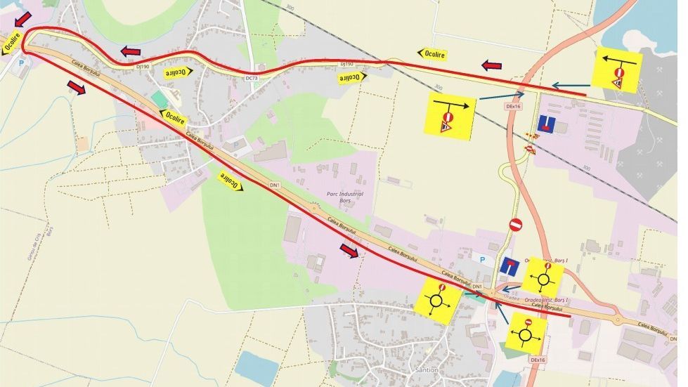 Forgalomkorlátozás Szentjánosnál