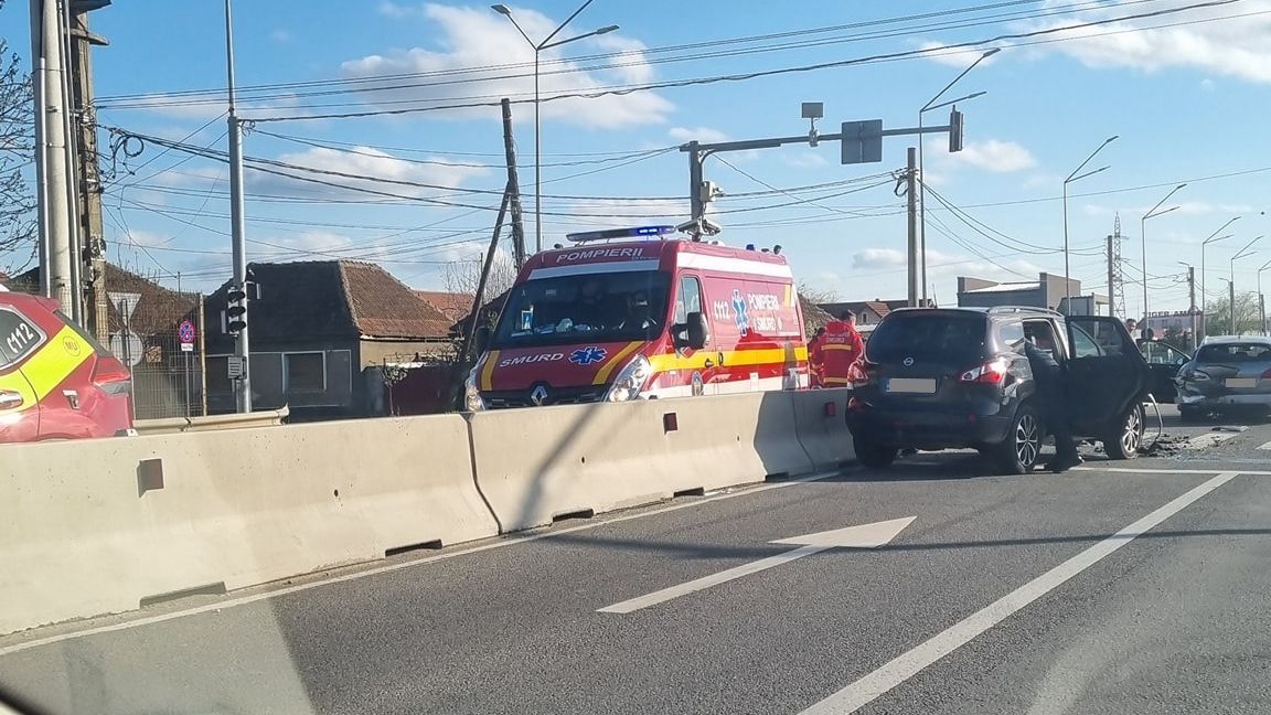 Baleset történt a váradi körgyűrűn